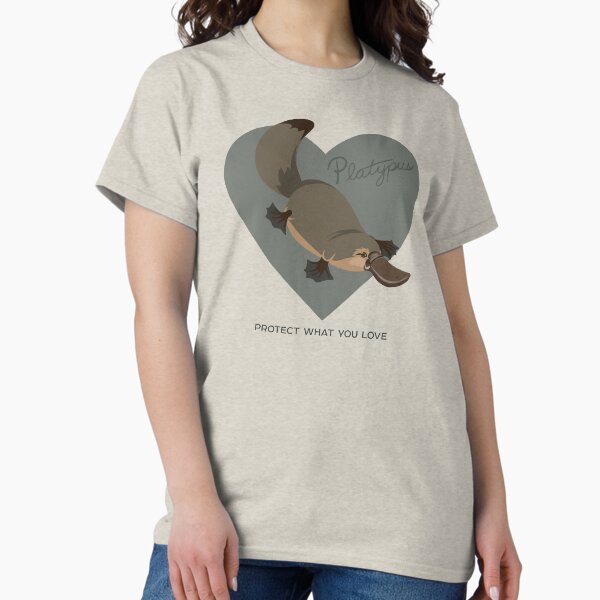 Item preview, Love Platypus - Protect What You Love designed and sold by Peppermint Narwhal.