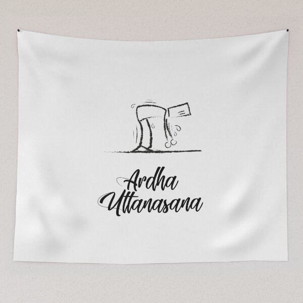 Item preview, Yoga, Ardha Uttanasana, Prevention! Asana! designed and sold by bickhofe.