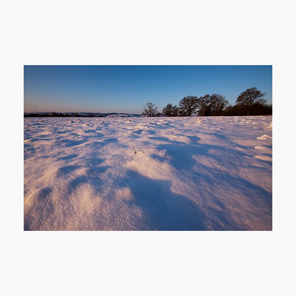 Item preview, Snow-covered Fields designed and sold by Stuart Jenkins.