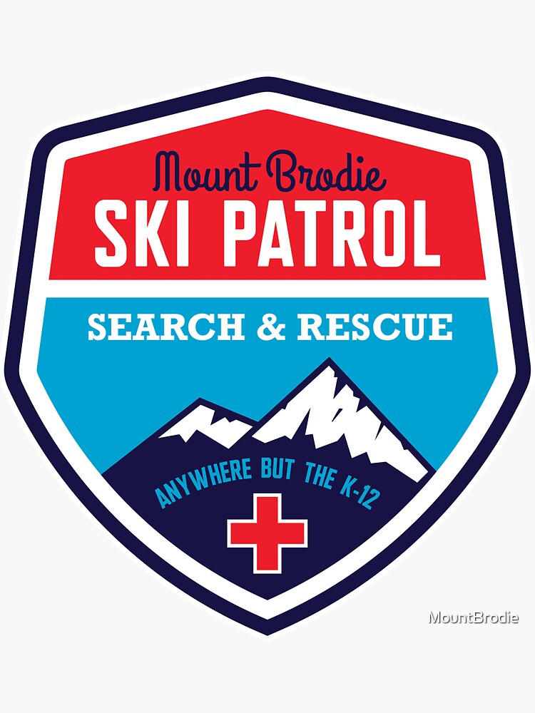 Mount Brodie Ski Patrol Sticker