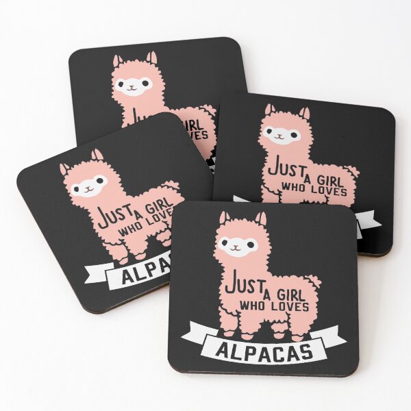 Item preview, Only a girl who loves alpacas! designed and sold by titanosdesign.