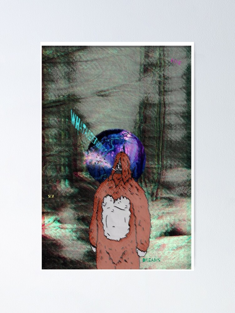 Sassy the sasquatch  Poster for Sale by SturgesC