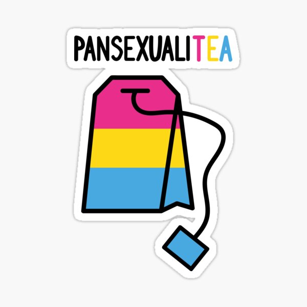 Pansexual Panromantic Pan Sticker - Non Binary Uno Reverse Card