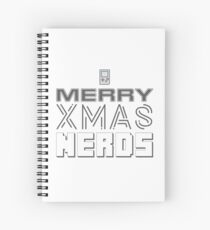MERRY XMAS NERDS Spiral Notebook