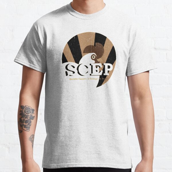 OSS 117 : SCEP Société Cairote d'Élevage de Poulet Vintage OSS117 T-shirt classique