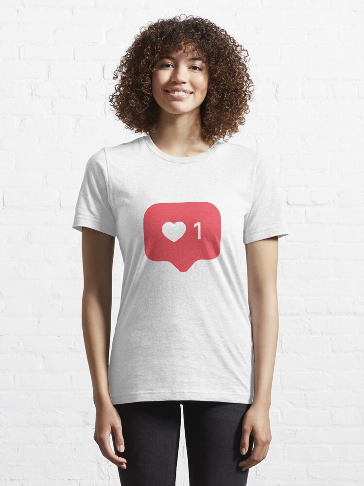 Alternate view of Instagram Like - Insta Like - Insta Heart 1 Essential T-Shirt