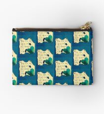 Heart beat/slow song Zipper Pouch