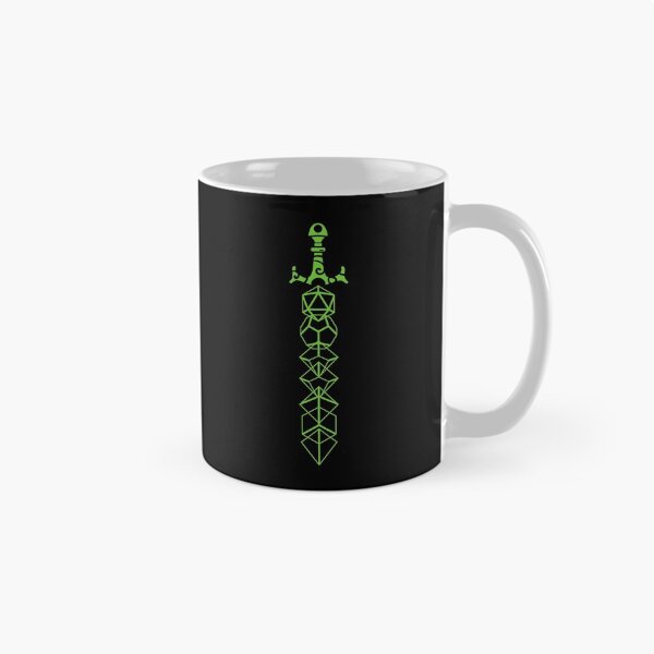 Item preview, The Polyhedral Dice Collector's Green Sword designed and sold by pixeptional.