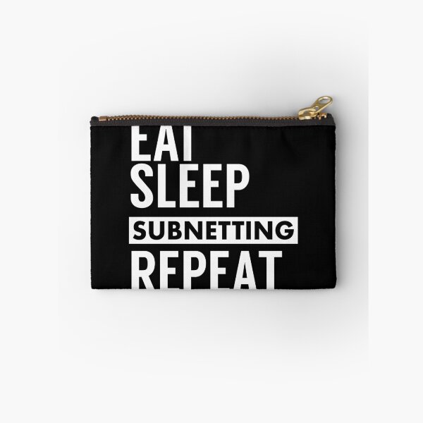 Item preview, Eat Sleep Subnetting Repeat White Great Gift Idea For Network Admins designed and sold by SphereZones.