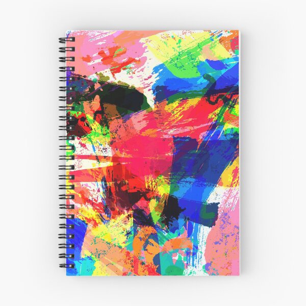 Item preview, Multi-colored paintbrush strokes art designed and sold by ComicCollages.