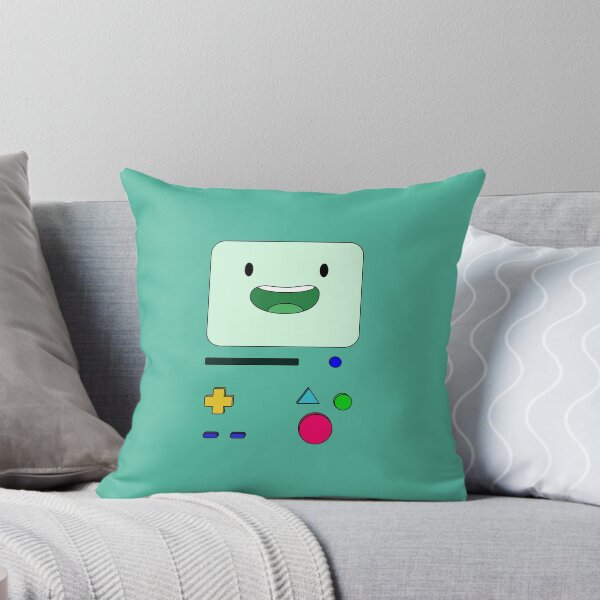 Item preview, BMO sits and waves - AdventureTime™ designed and sold by MEME-MERCH-com.