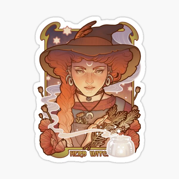 HERB WITCH Sticker