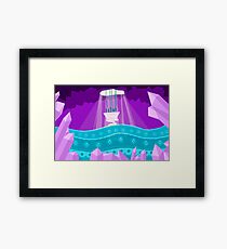 Gemstone Cave Framed Print