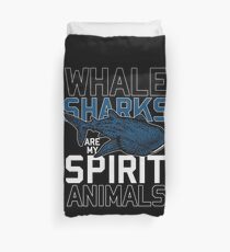 Whale shark Spiritual animal Duvet Cover