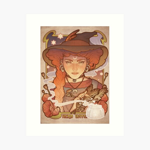 HERB WITCH Art Print