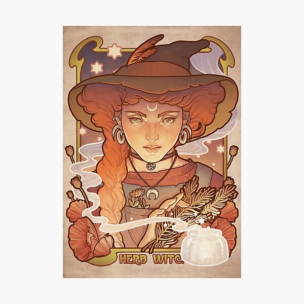 HERB WITCH Photographic Print