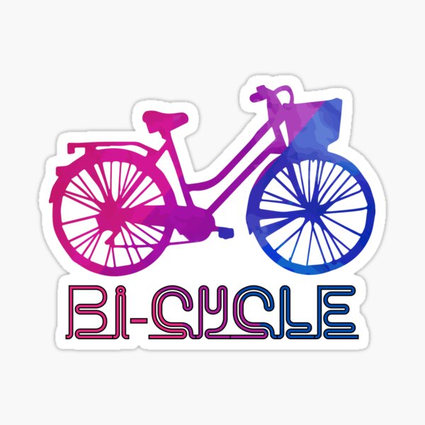Bi-Cycle Sticker