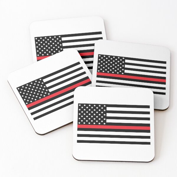 Item preview, Red Lives Matter (Firefighter Flag) designed and sold by CM-PD.
