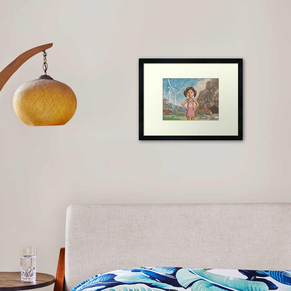 Item preview, Framed Art Print designed and sold by marcelguldemond.