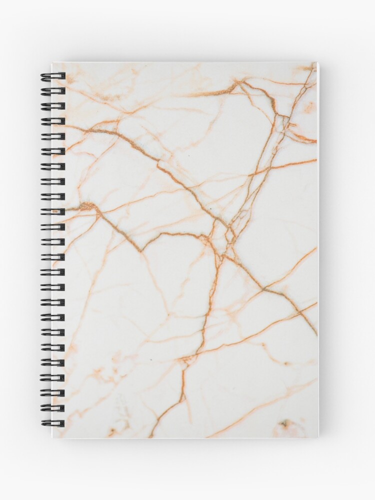 Verbinding methodologie Op de loer liggen Beautiful White and Gold Marble Notebook & More" Spiral Notebook for Sale  by Haleyd1612 | Redbubble
