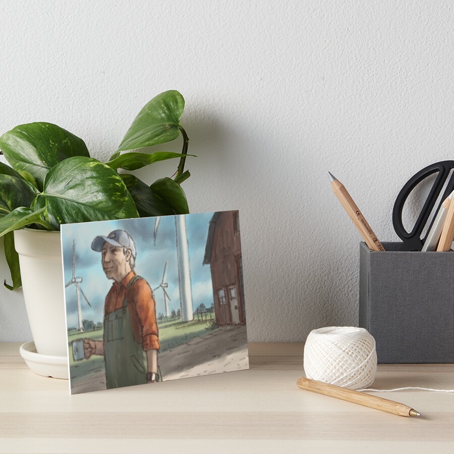 Item preview, Art Board Print designed and sold by marcelguldemond.