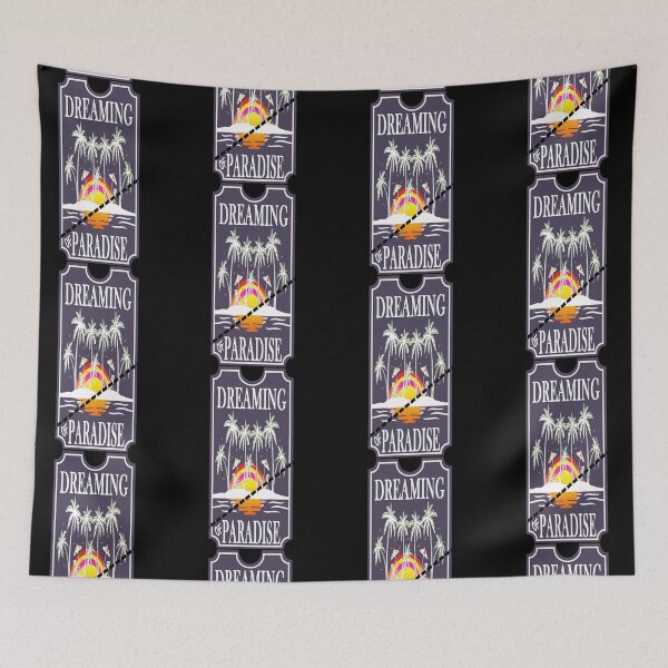Item preview, Dreaming of paradise beach quotes. designed and sold by TIXLIFE.