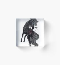 In the sign of the horse - Chinese zodiac Acrylic Block