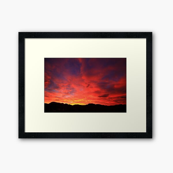 CrimsonTide Framed Art Print