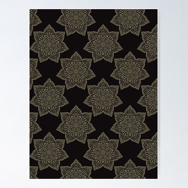 Item preview, Intricate Star Arabesque Mandalas designed and sold by Limolida.