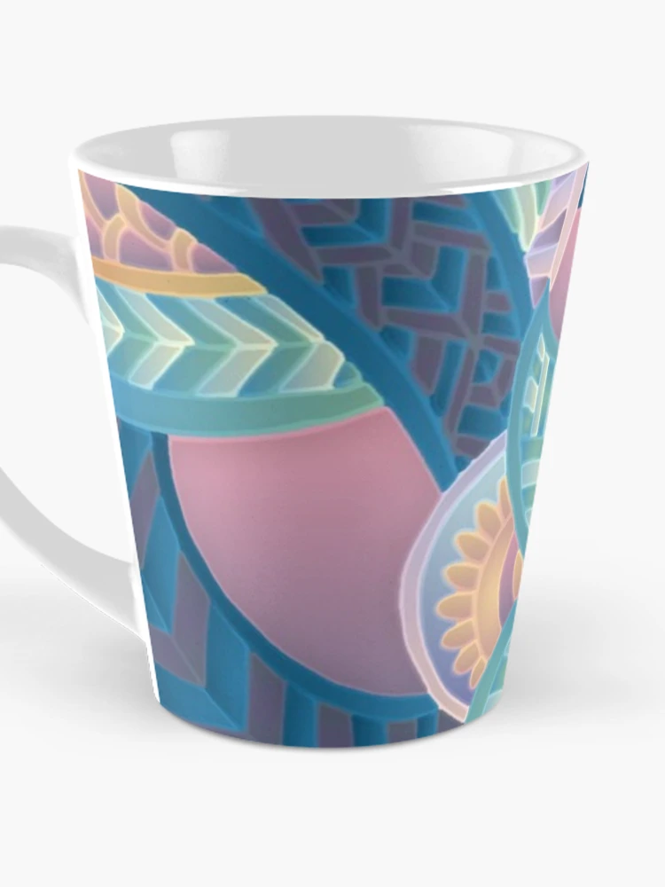 Thumbnail 3 of 4, Coffee Mug, Abstract Pastel Pattern designed and sold by ExpressionArts.