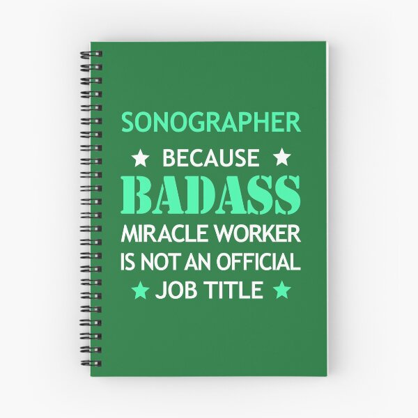 Item preview, Sonographer Badass Birthday Funny Christmas Cool Gift designed and sold by smily-tees.