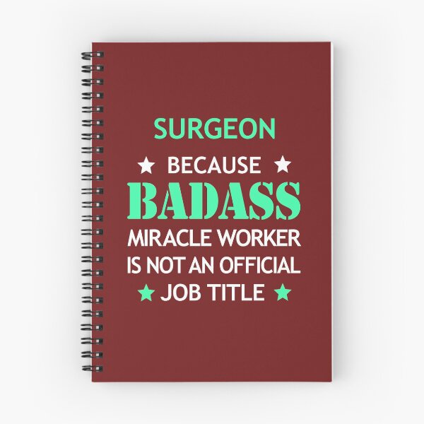 Item preview, Surgeon Badass Birthday Funny Christmas Cool Gift designed and sold by smily-tees.