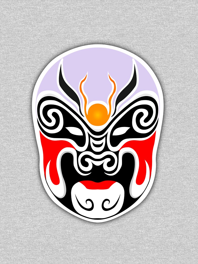 Chinese Theater Masks by Claudiocmb