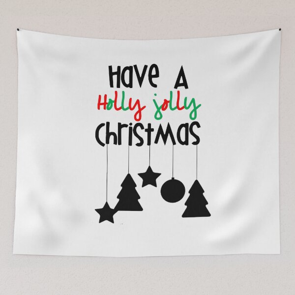 Item preview, have a holly jolly Christmas  designed and sold by ella1001.