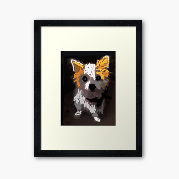 Waiting   Framed Art Print