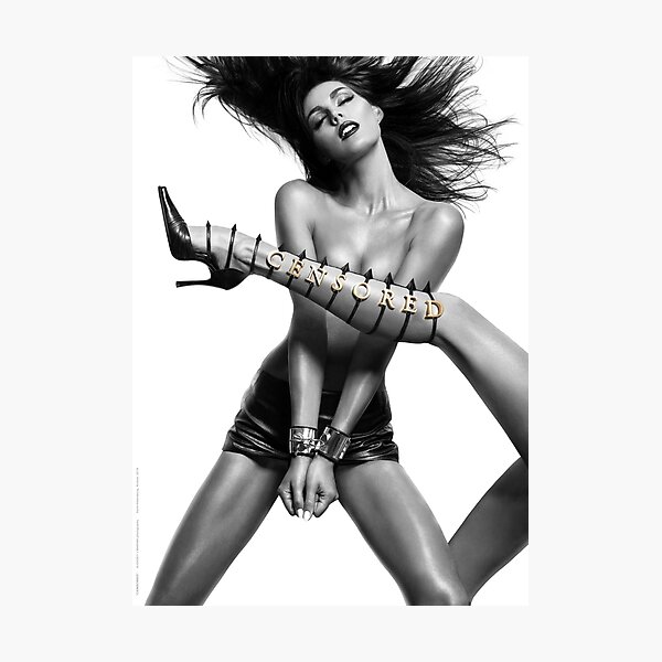 Censored Photographic Print