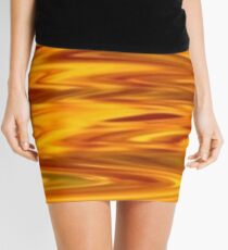 Lava Sun on Water Mini Skirt