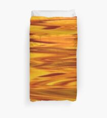 Lava Sun on Water Duvet Cover