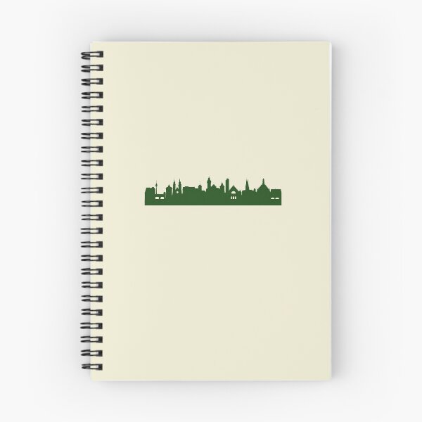 Item preview, NUREMBERG Skyline in forest green designed and sold by 44spaces.