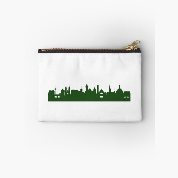 Item preview, NUREMBERG Skyline in forest green designed and sold by 44spaces.