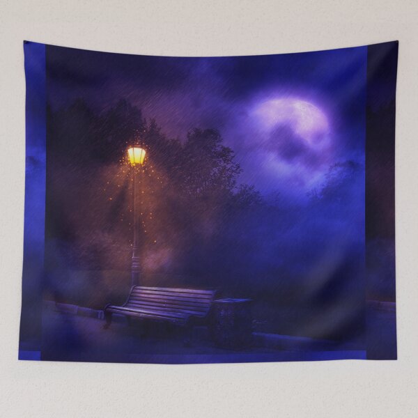 Item preview, Street Lights in the night designed and sold by AnnArtshock.