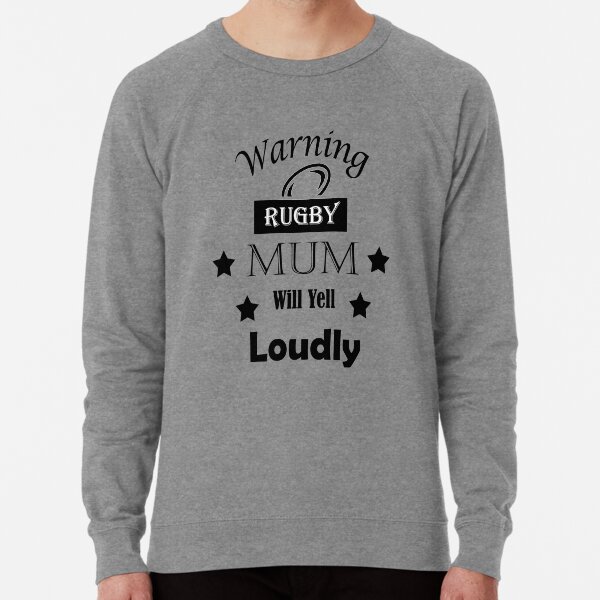 Rugby mum hoodie clearance