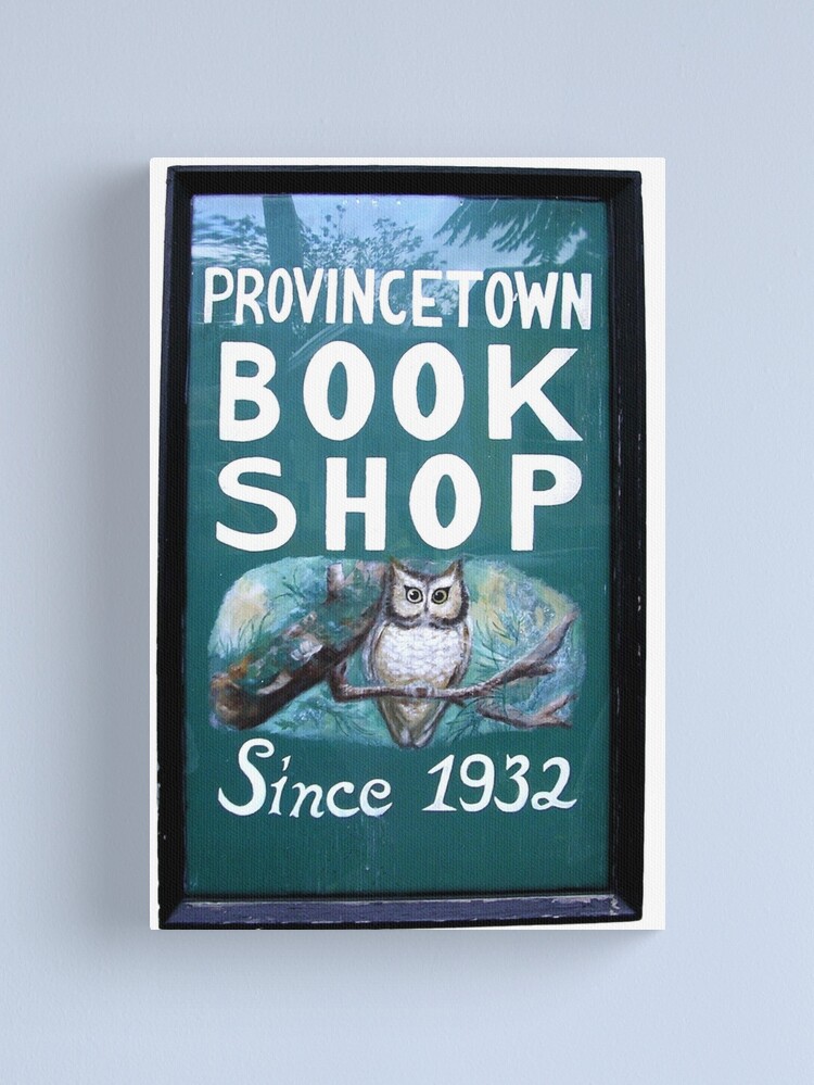 Alternate view of Provincetown Book Shop Canvas Print