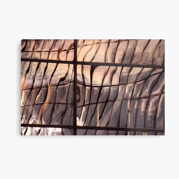 Silken Glass Metal Print