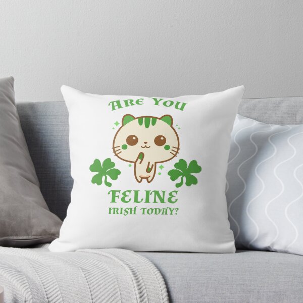 Item preview, Are You Feline Irish Today designed and sold by KoolMoDee.