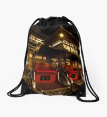 Dogo Onsen, Matsuyama Drawstring Bag