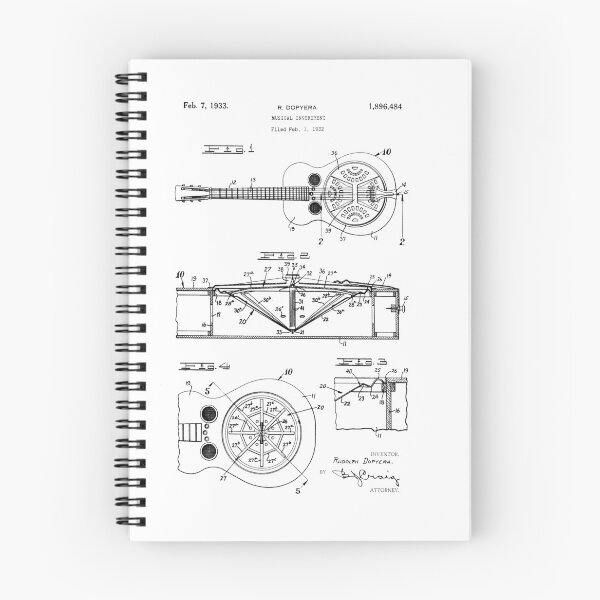 Item preview, Steel Guitar Patent designed and sold by ChadKroll.