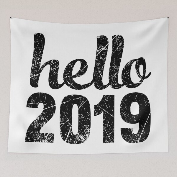Item preview, Hello 2019 designed and sold by TheArtism.