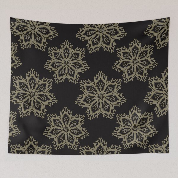 Item preview, Yoga Arabesque Snowflake Mandala  designed and sold by Limolida.