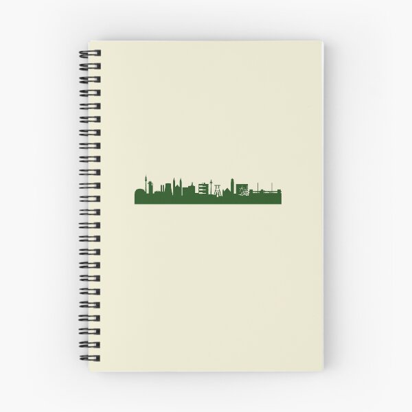 Artikelvorschau, RUHRPOTT Skyline in waldgrün entworfen und verkauft von 44spaces.